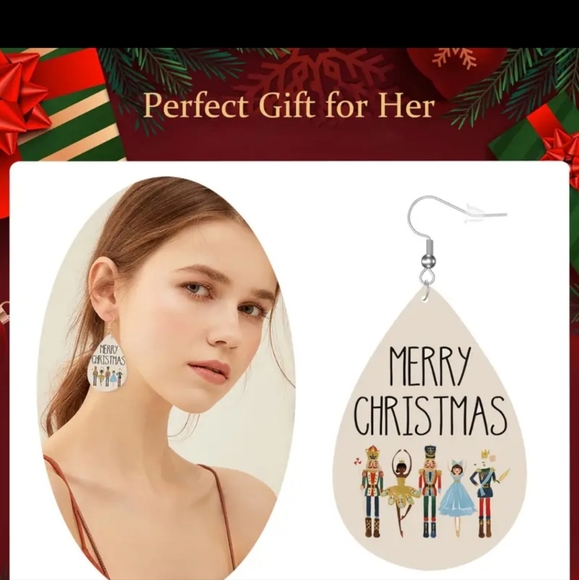 ** BRAND NEW NUTCRACKER BALLET EARRINGS - Picture 2 of 2